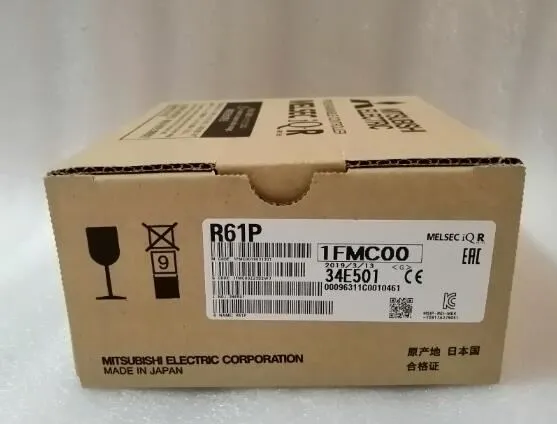 Mitsubishi MELSEC IQ-R Series R62P aflgjafaeiningareiningar fyrir PLC 100-240V AC inntak, 5V DC