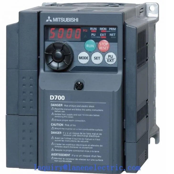 Til sölu Mitsubishi VFD (Inverter) FR-D720-0.2K 200w innsigli í kassa á stórum lager